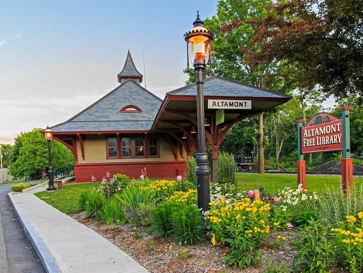 Exhibit highlights the 100year history of the Altamont Free Library The Altamont Enterprise